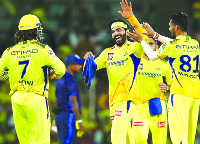 तुषार देशपांडे के 4 विकेट की मदद से चेन्नई ने हैदराबाद पर 78 रन की बड़ी जीत दर्ज की